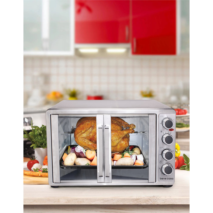 Bene Casa French Door Convection Toaster Oven Wayfair